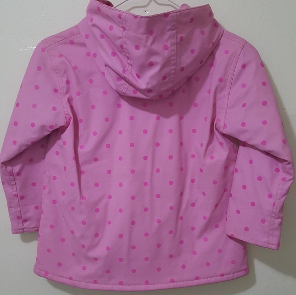 Girl's Fleece Raincoat - Picture 2 of 4